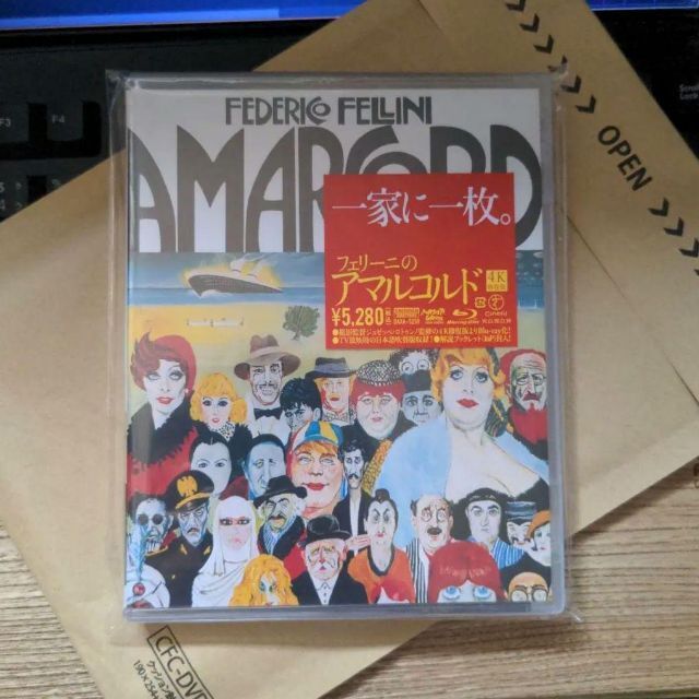 フェリーニのアマルコルド 4K修復版(´73伊/仏) blu-ray- フェリーニのアマルコルド 4K修復版(´73伊/仏) blu-ray-