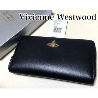 Vivienne Westwood ☆ 美品 レザー 長財布 ブラック(財布)