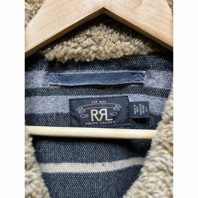 RRL(ダブルアールエル)の年内限定価格！RRL インディゴスエードジャケット メンズのジャケット/アウター(レザージャケット)の商品写真