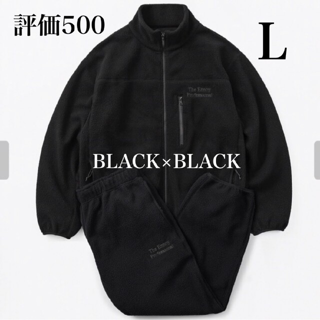 良質 ennoy Polartec City Fleece BLACK×WHITE asakusa.sub.jp