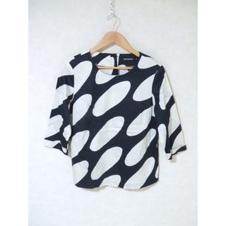 marimekko マリメッコ ムスタタンマ カットソー ブラウス