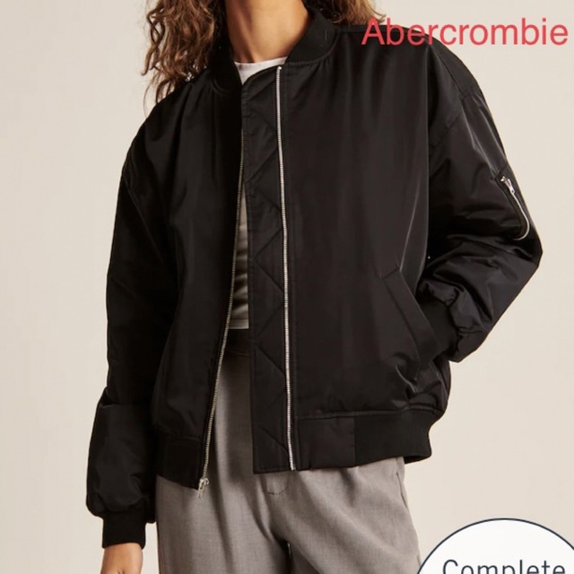 大人気★Abercrombie MA-1中綿入り防水防風ボンバージャケット