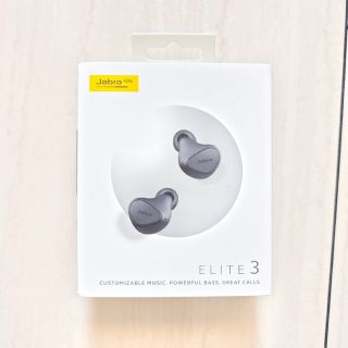 Jabra Elite 3 Dark Grey 新品未使用(ヘッドフォン/イヤフォン)