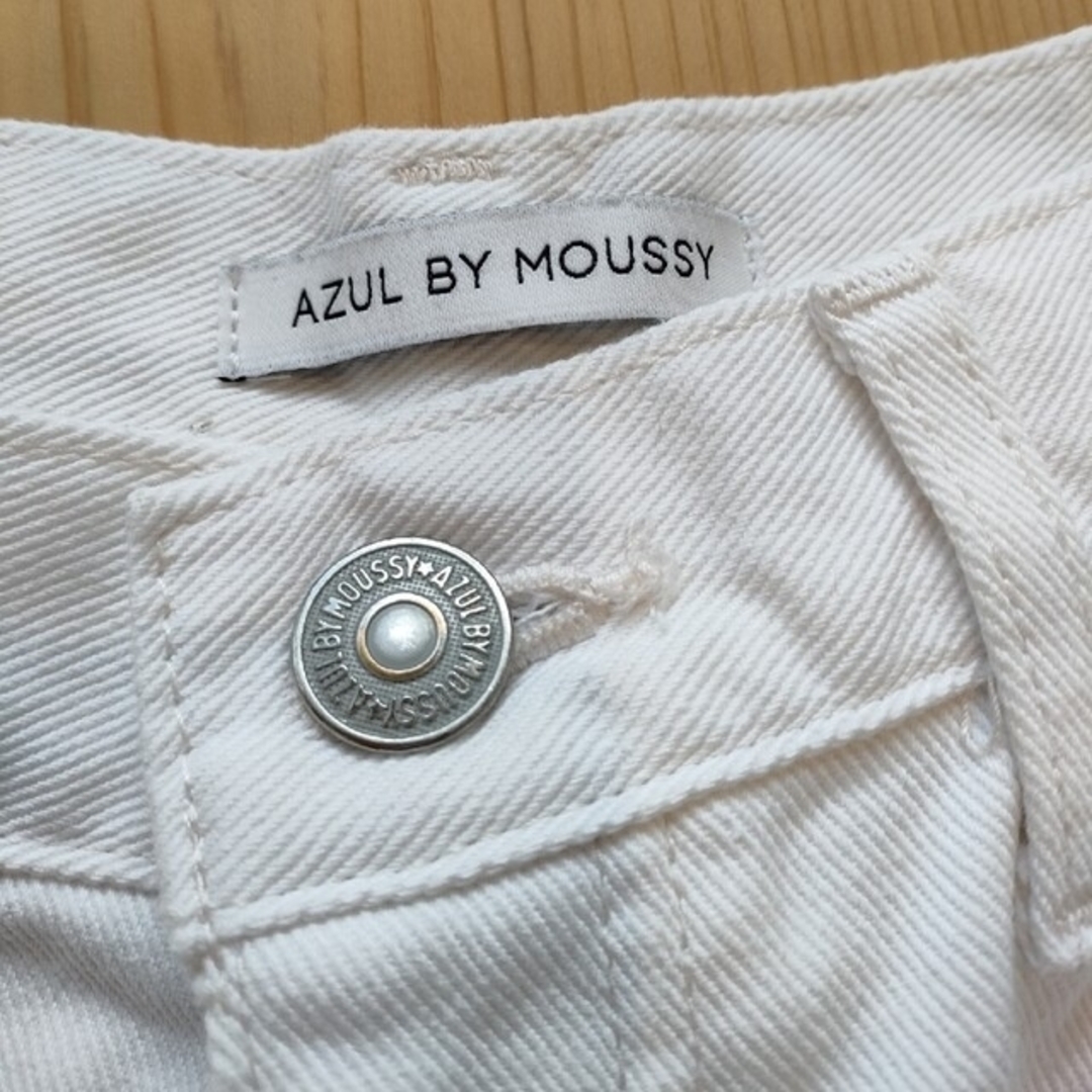 AZUL by moussy(アズールバイマウジー)のAzulbymoussy ワイドデニム レディースのパンツ(デニム/ジーンズ)の商品写真