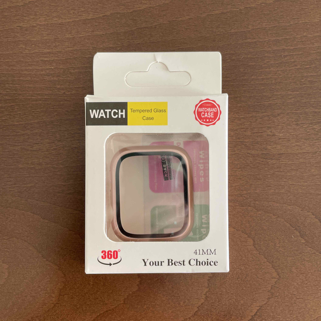 Apple(アップル)のAppleWatch カバー　ケース　ピンクゴールド スマホ/家電/カメラのスマホアクセサリー(モバイルケース/カバー)の商品写真