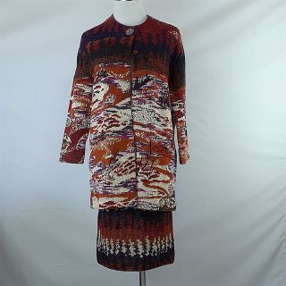 ミッソーニ(MISSONI)のミッソーニセットアップスーツ、サイズ44.XL.13号。MISSONI(セット/コーデ)