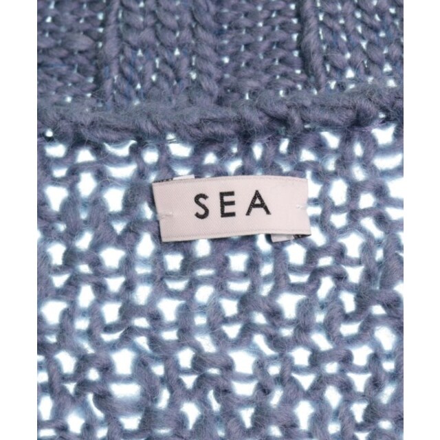 SEA シー ニット・セーター F 青 【古着】【中古】 ニット/セーター