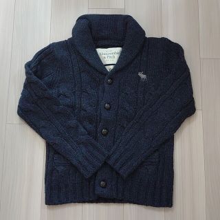 アバクロンビーアンドフィッチ(Abercrombie&Fitch)のアバクロ　ニットカーディガン　XL(ニット/セーター)