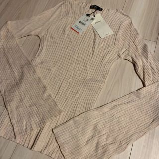 ベルシュカ(Bershka)の新品　ベルシュカ  リブカットソー(カットソー(長袖/七分))