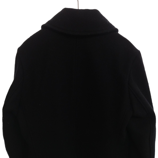 schott(ショット)のSCHOTT ショット USA製 U.S.740N PEA JACKET コットン ピーコート ブラック メンズのジャケット/アウター(ピーコート)の商品写真