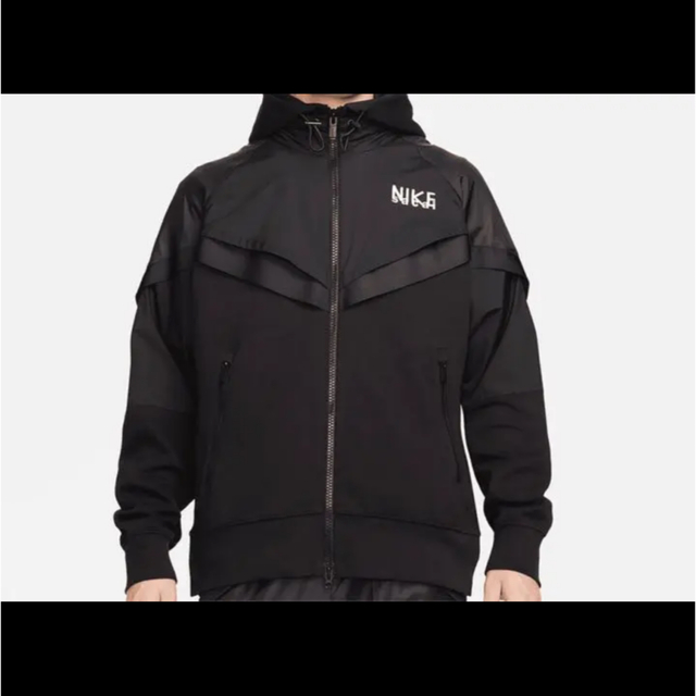 最新 SACAI × NIKEパーカー黒Full Zip Hoodie tdh-latinoamerica.de
