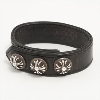 クロムハーツ(Chrome Hearts)のクロムハーツ 3ボタン2スナップ レザー×925   メンズ その他アクセ(その他)