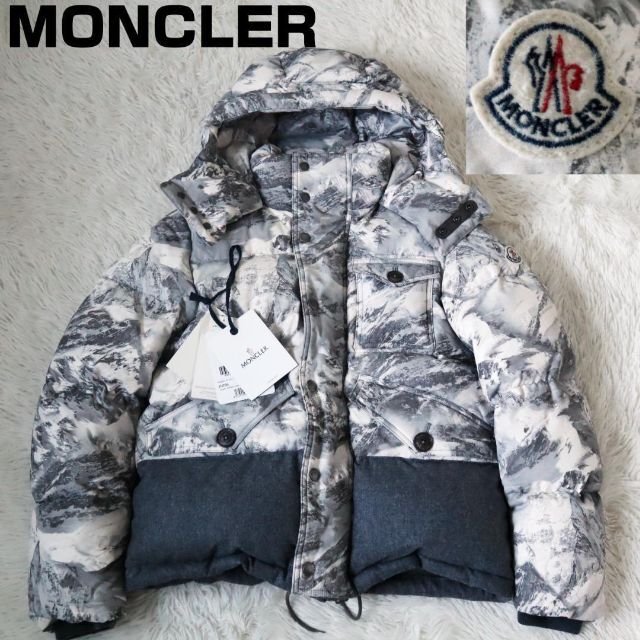 新品　モンクレール MONCLER ERAULT  迷彩 ダウンジャケット　半額