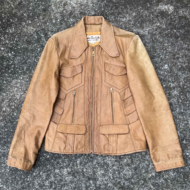 絶妙なデザイン 80s 00 Vintage アーカイブ 大切な レザー ジャケット