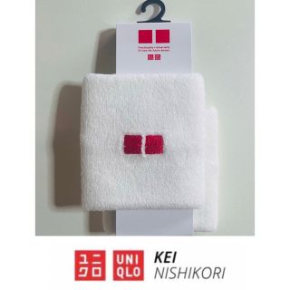 ユニクロ(UNIQLO)のユニクロUNIQLO テニスリストバンド【新品未使用品】(ウェア)