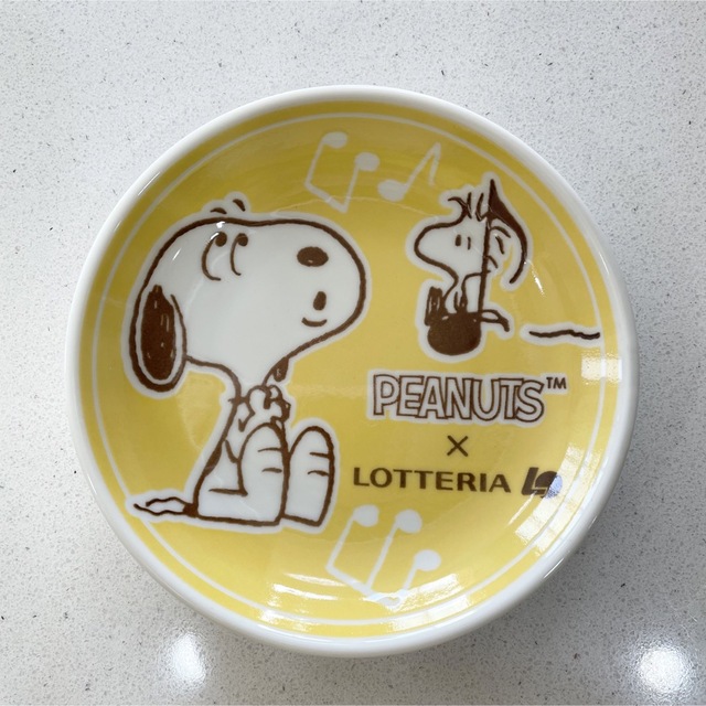 PEANUTS(ピーナッツ)のミニミニスヌーピー 小皿 エンタメ/ホビーのおもちゃ/ぬいぐるみ(キャラクターグッズ)の商品写真