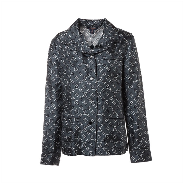 LOUIS VUITTON - ヴィトン  シルク 38 グレー レディース その他トップス