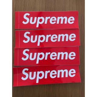 シュプリーム(Supreme)のSupreme BOX LOGO ステッカー　4枚セット(その他)