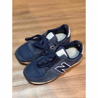 ニューバランス(New Balance)のニューバランス　スニーカー　ネイビー　23.5(スニーカー)