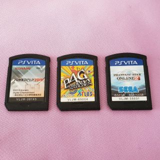 プレイステーションヴィータ(PlayStation Vita)のPS VITA ゲームソフト 3本セット(携帯用ゲームソフト)