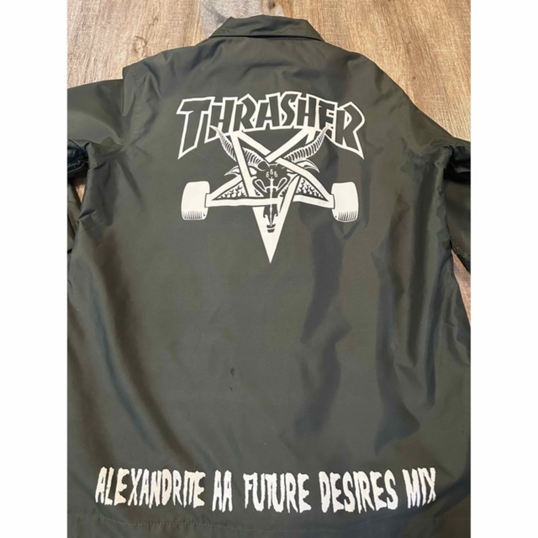 AA hardwear × THRASHER コーチジャケット