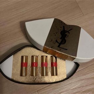 イヴサンローラン(Yves Saint Laurent)の※箱無し YSL ミニリップボックスセット ディオール ギフト非売品 新品(口紅)