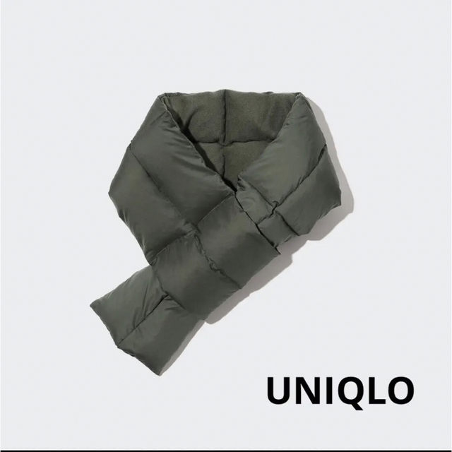 UNIQLO(ユニクロ)のヒートテックライニングパデッドマフラー メンズのファッション小物(マフラー)の商品写真
