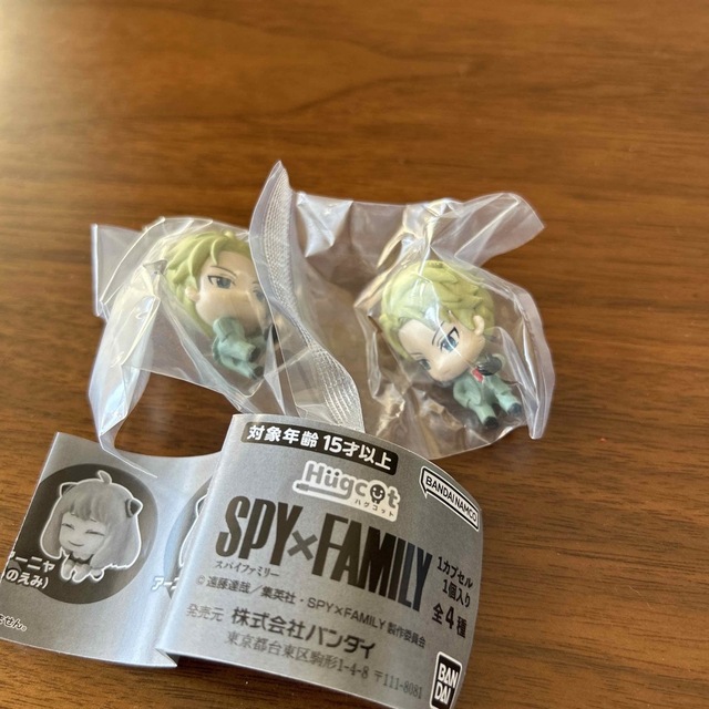 BANDAI(バンダイ)のSPY×FAMILY ハグコット　ロイド　2体セット エンタメ/ホビーのおもちゃ/ぬいぐるみ(キャラクターグッズ)の商品写真