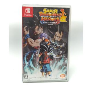 ドラゴンボール(ドラゴンボール)のSwitch　【中古ソフト】スーパードラゴンボールヒーローズワールドミッション(携帯用ゲームソフト)