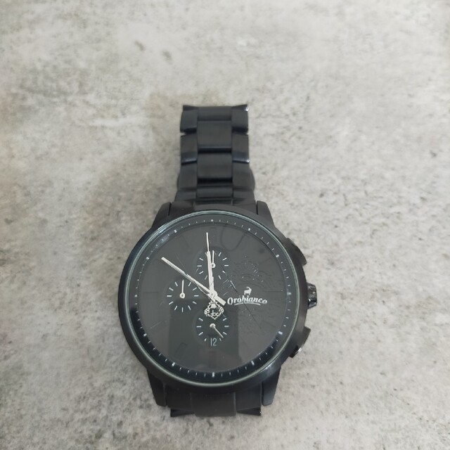 Orobianco(オロビアンコ)の【値下げしました】オロビアンコ　腕時計 メンズの時計(金属ベルト)の商品写真