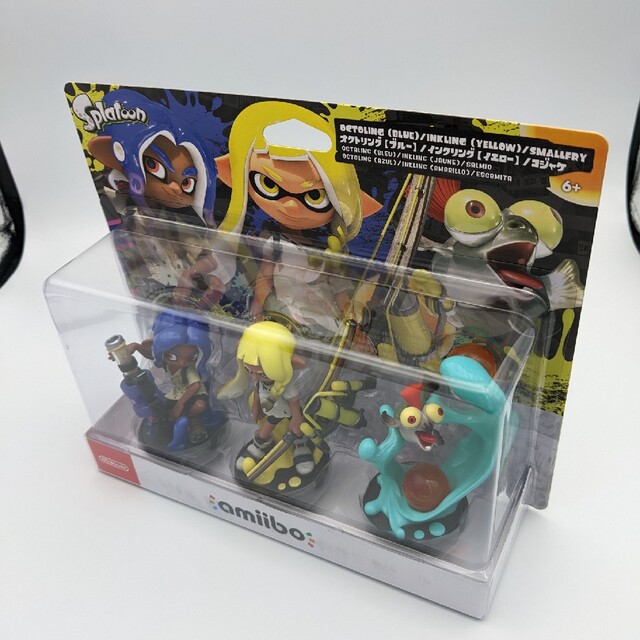 amiibo　スプラトゥーンシリーズトリプルセット エンタメ/ホビーのゲームソフト/ゲーム機本体(家庭用ゲームソフト)の商品写真