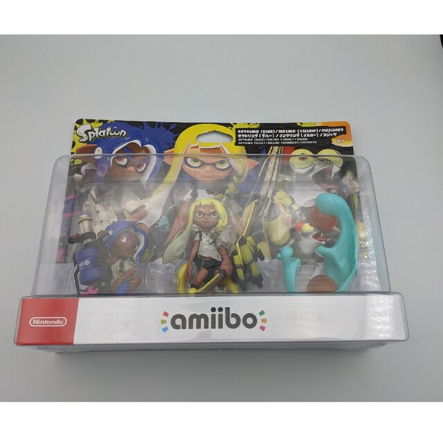 amiibo　スプラトゥーンシリーズトリプルセット エンタメ/ホビーのゲームソフト/ゲーム機本体(家庭用ゲームソフト)の商品写真