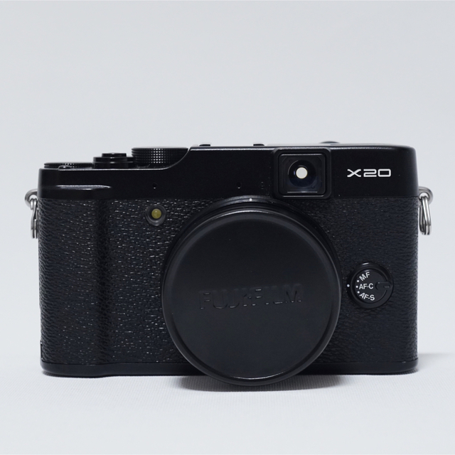 富士フイルム(フジフイルム)のFUJIFILM X20 コンパクトデジタル カメラ ブラック スマホ/家電/カメラのカメラ(コンパクトデジタルカメラ)の商品写真