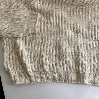 JUNMIKAMI コットンカシミア タートルネックニットの通販 by mu's shop