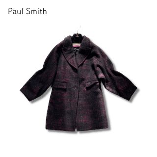 ポールスミス(Paul Smith)の大人気 ポールスミス ウール モヘヤ混 チェスターコート ツイード柄 38(チェスターコート)