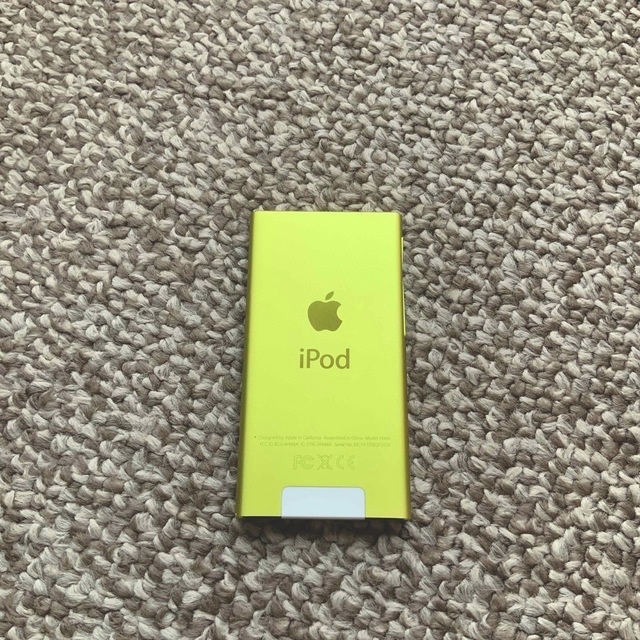 iPod nano 第7世代 Appleアップル アイポッドタッチ 本体 黄色 新しい ...