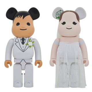 ベアブリック(BE@RBRICK)の即発送可BE@RBRICK グリーティング 結婚 #2 PLUS 1000％(その他)