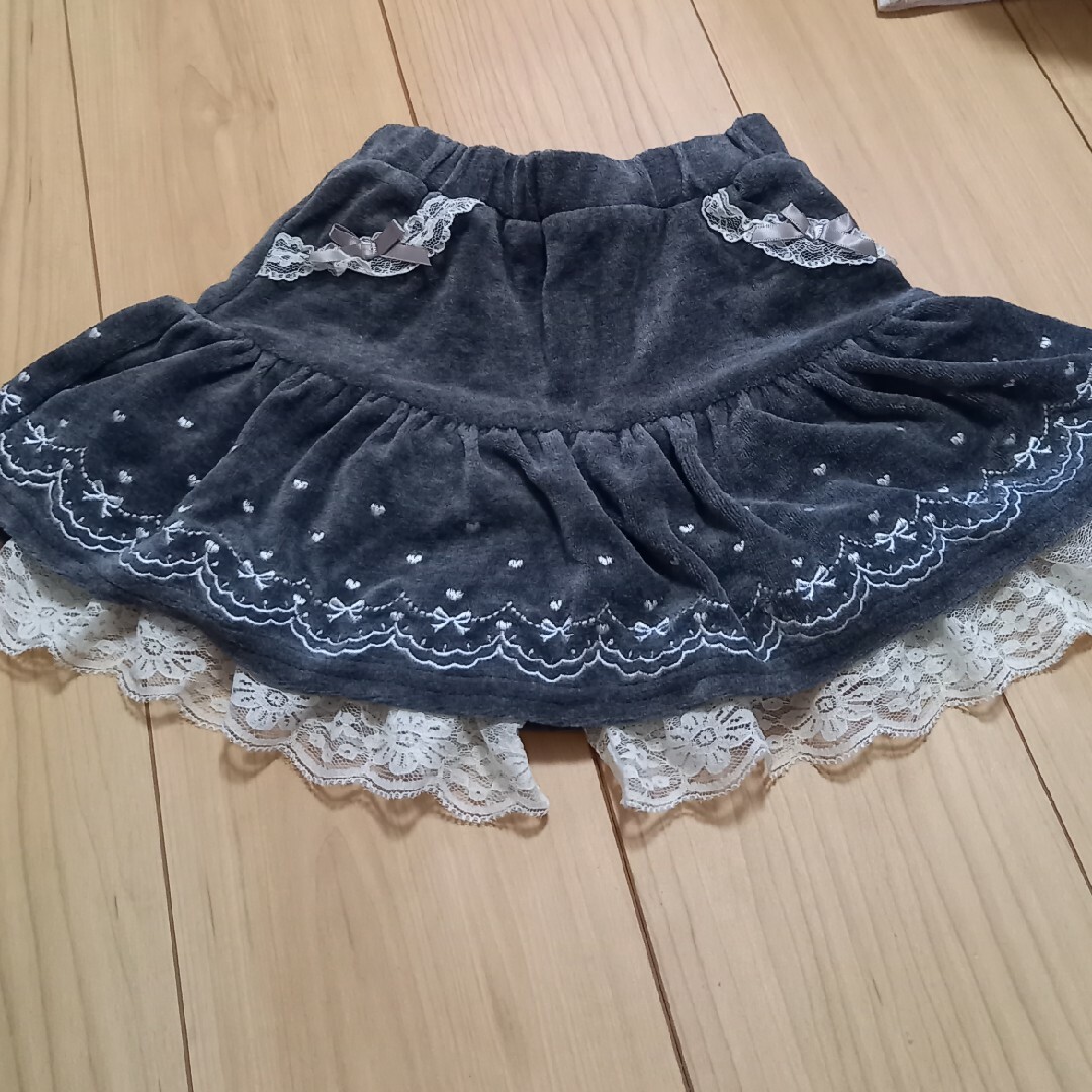 motherways(マザウェイズ)のマザウェイズ  キュロット 双子 キッズ/ベビー/マタニティのキッズ服女の子用(90cm~)(スカート)の商品写真