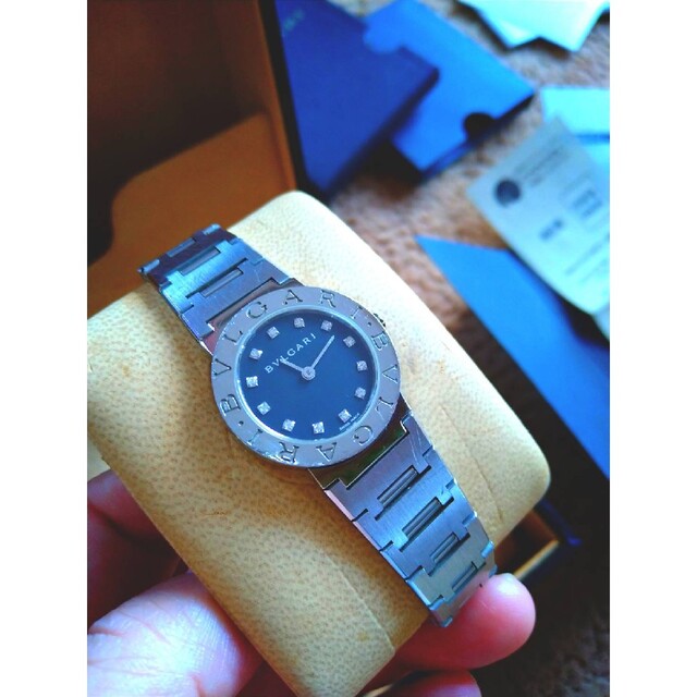 BVLGARI(ブルガリ)のブルガリ　BVLGARI　ダイヤモンド　時計 レディースのファッション小物(腕時計)の商品写真