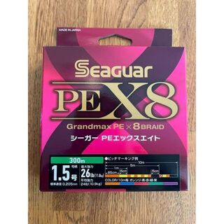 新品未使用☆PE 1.5号 300m シーガー PEX8 Seaguar クレハ(釣り糸/ライン)