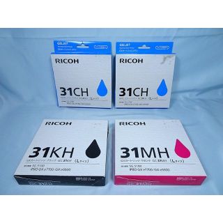 【期限切れ】リコー/RICOH◆GXカートリッジ GC31シリーズ Ｌサイズ(その他)