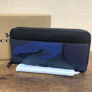 コーチ(COACH)の新品 COACH コーチ F57802 カモフラージュ 迷彩 財布(長財布)