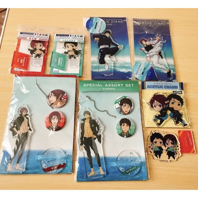 限定品Free! アクリルスタンド 山崎宗介 松岡凛