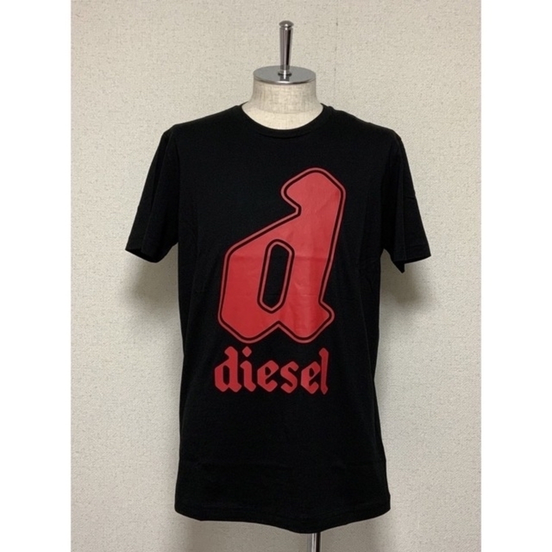 DIESEL(ディーゼル)の洗練されたデザイン　DIESEL　T-DIEGOR-K54　ブラック　XL メンズのトップス(Tシャツ/カットソー(半袖/袖なし))の商品写真