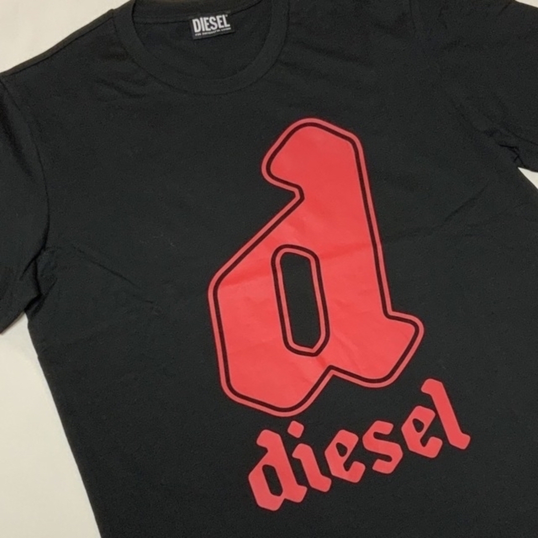 DIESEL(ディーゼル)の洗練されたデザイン　DIESEL　T-DIEGOR-K54　ブラック　XL メンズのトップス(Tシャツ/カットソー(半袖/袖なし))の商品写真