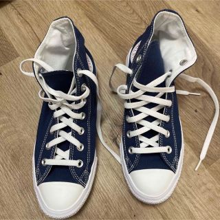 コンバース(CONVERSE)のコンバーススニーカー　紺色(スニーカー)