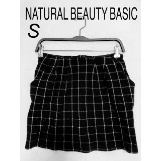 ナチュラルビューティーベーシック(NATURAL BEAUTY BASIC)のナチュラルビューティーベーシック　スカート　チェック(ミニスカート)