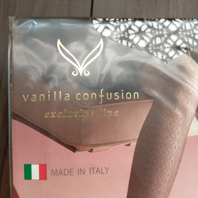 fukuske(フクスケ)の未開封 福助 Vanilla confusion 網タイツ ブラック レディースのレッグウェア(タイツ/ストッキング)の商品写真