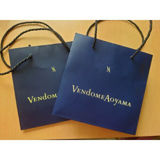 ヴァンドームアオヤマ(Vendome Aoyama)のヴァンドーム青山　ショッパー　紙袋　2枚セット(ショップ袋)