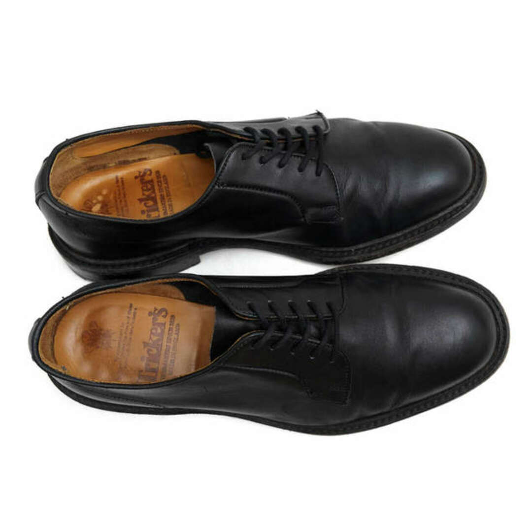 トリッカーズ/Tricker's シューズ ビジネスシューズ 靴 ビジネス メンズ 男性 男性用レザー 革 本革 ブラック 黒 M3616 ROBERT ロバート シングルソール プレーントゥ レザーソール グッドイヤーウェルト製法